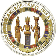 Moneta, Isole Salomone, Horus - Osiris et Isis, 2 Dollars, 2015, Proof, FDC