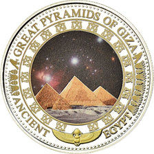 Moneta, Isole Salomone, Les pyramides de Gizeh, 2 Dollars, 2015, Proof, FDC