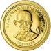 Moneta, Seychelles, Ghandi, 25 Rupees, 2013, British Royal Mint, Proof, FDC, Oro
