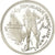 Coin, France, Cross-country skier, 100 Francs, 1991, BE, MS(65-70), Silver