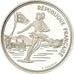 Coin, France, Alpine skiing, 100 Francs, 1989, BE, MS(65-70), Silver, KM:971