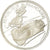 Coin, France, Bobsledding, 100 Francs, 1990, BE, MS(65-70), Silver, KM:981