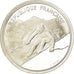 Coin, France, Slalom skiers, 100 Francs, 1990, BE, MS(65-70), Silver, KM:984