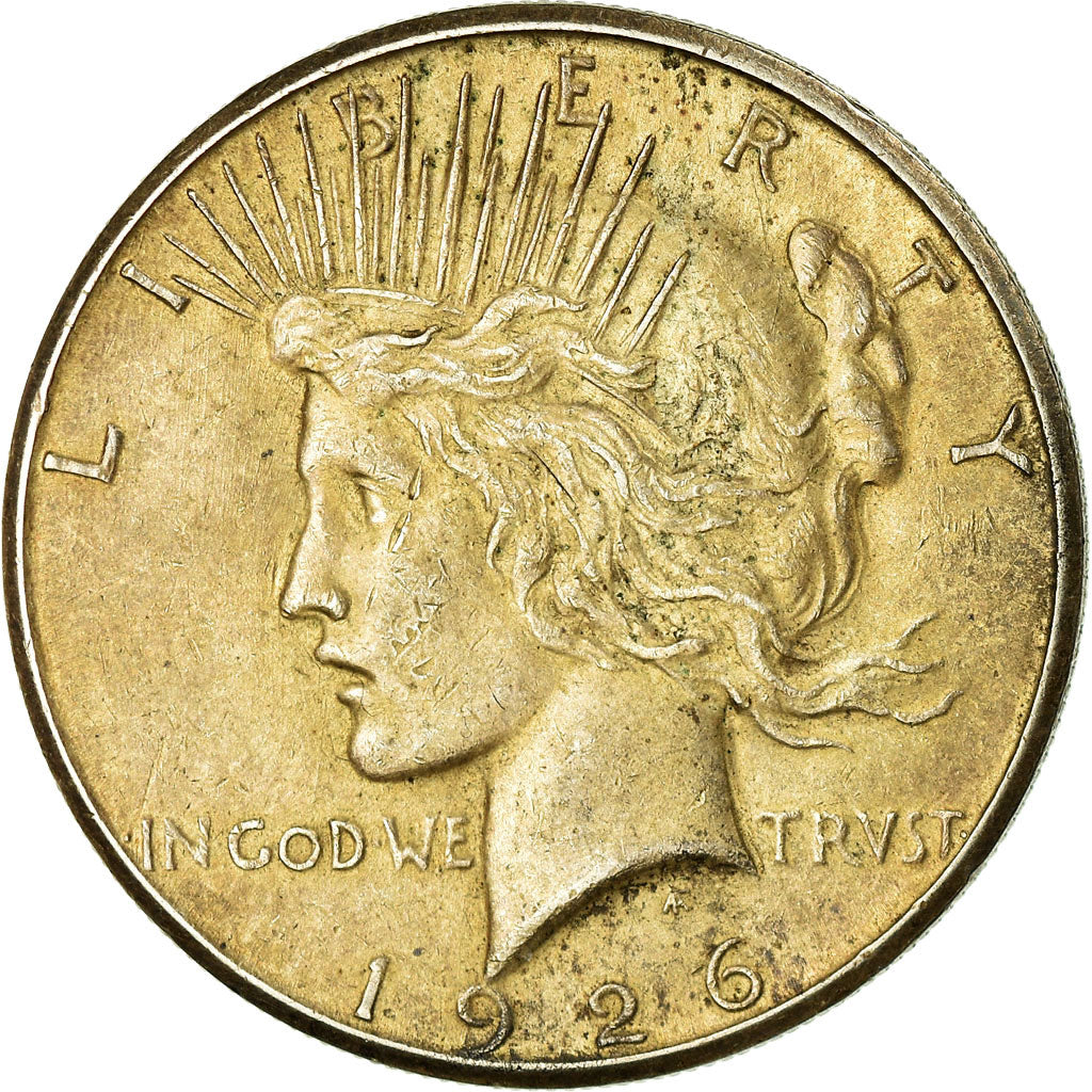 Coin, United States, Peace Dollar, Dollar, 1926, U.S. Mint, San Francisco
