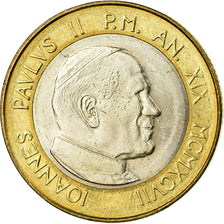 Munten, Vaticaanstad, John Paul II, 1000 Lire, 1997, Roma, PR, Bi-Metallic