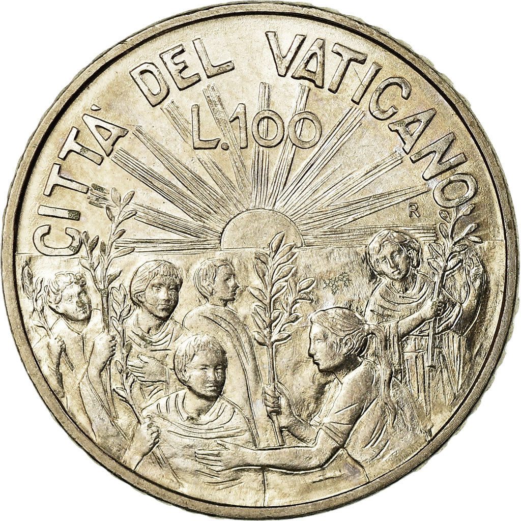 Monnaie, Cité du Vatican, John Paul II, 100 Lire, 1999, Rome, SUP