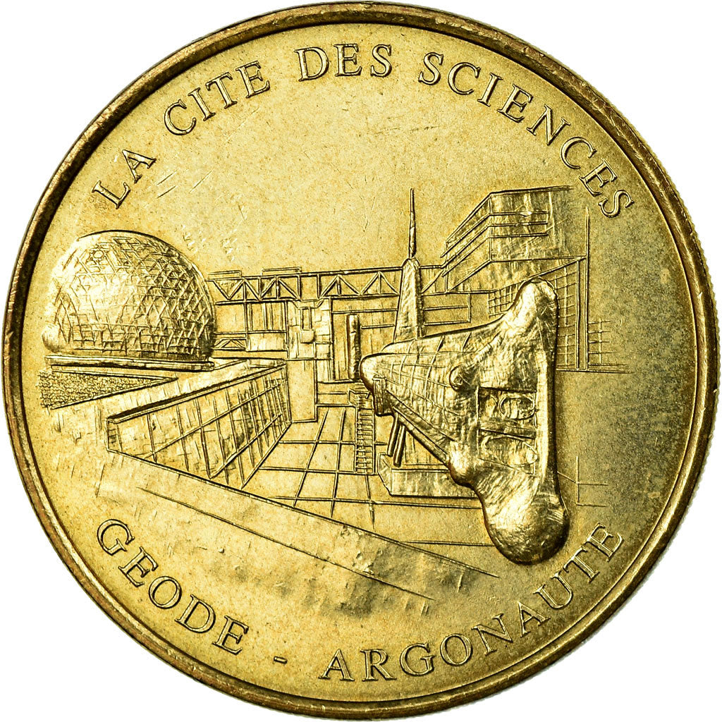 France, Token, Touristic token, Paris - Cité des Sciences  et de l'Industrie