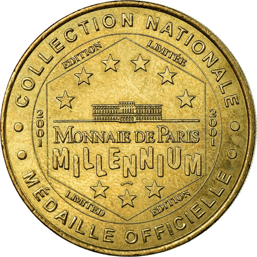 Francia, Token, Touristic token, Aigues-Mortes cité, Arts & Culture, 2001, MDP