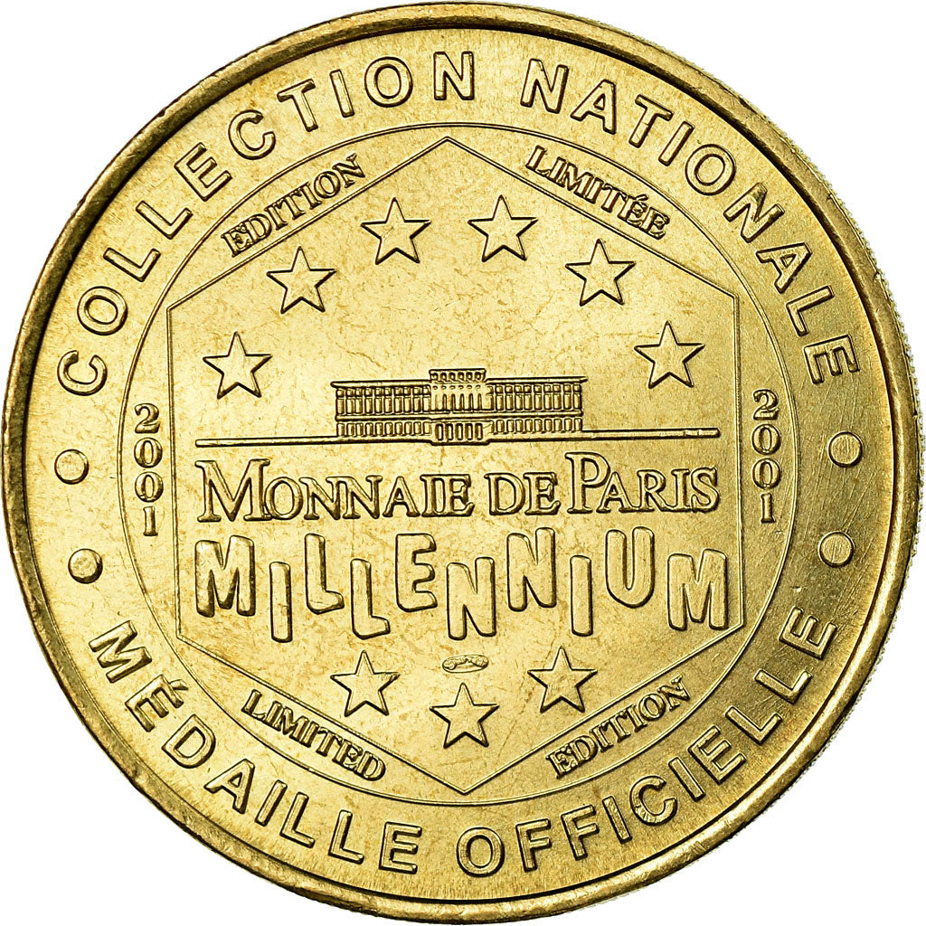 France, Token, Touristic token, Chenonceau -  Chateau, Arts & Culture, 2001