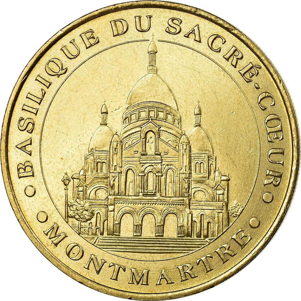 Frankrijk, Token, Toeristisch fiche, Paris - Basilique du Sacré Coeur n°1