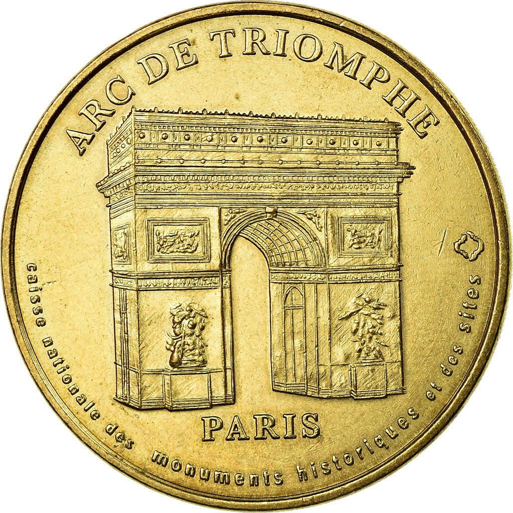 Francia, Token, Touristic token, Paris -  Arc de Triomphe n°1, Arts & Culture