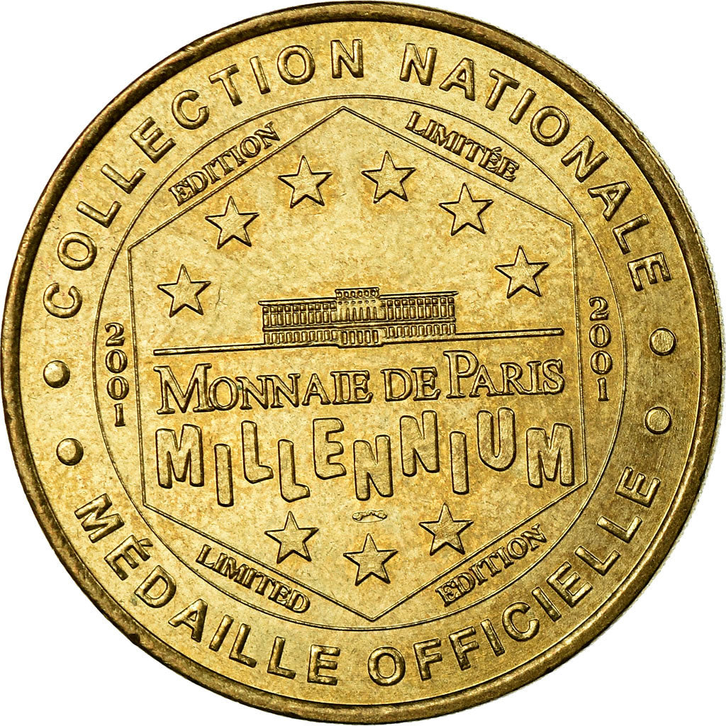 França, Token, Token turístico, Compiègne - Chateau et musée, Artes e