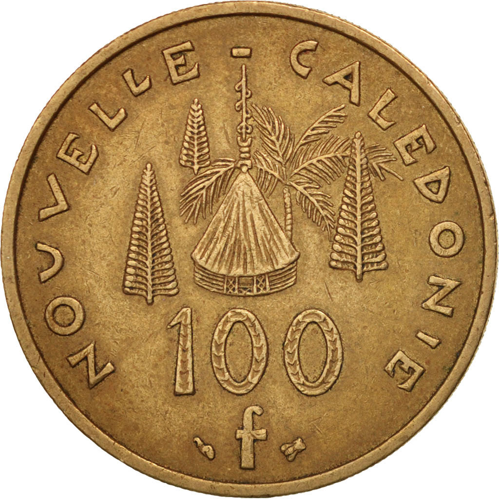 Coin, New Caledonia, 100 Francs, 1999, Paris, EF(40-45), Nickel-Bronze, KM:15