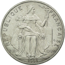 Coin, New Caledonia, 5 Francs, 2003, Paris, AU(50-53), Aluminum, KM:16