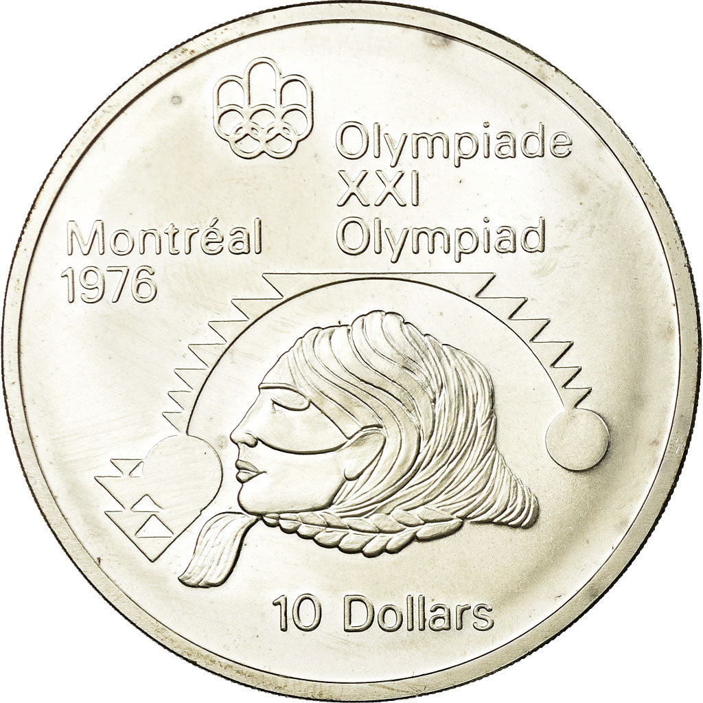 Coin, Canada, Elizabeth II, 10 Dollars, 1975, Royal Canadian Mint, Ottawa