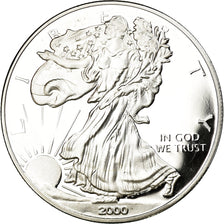 Monnaie, États-Unis, Dollar, 2000, U.S. Mint, Philadelphie, Proof, FDC, Argent