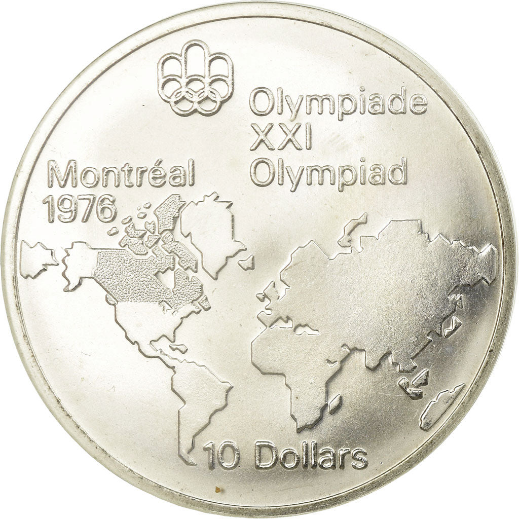 Coin, Canada, Elizabeth II, 10 Dollars, 1973, Royal Canadian Mint, Ottawa