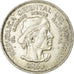Coin, Uruguay, 10 Pesos, 1961, Santiago, EF(40-45), Silver, KM:43