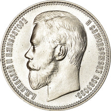Coin, Russia, Nicholas II, 37 Roubles 50 Kopeks, 1902, MS(63), Copper-nickel