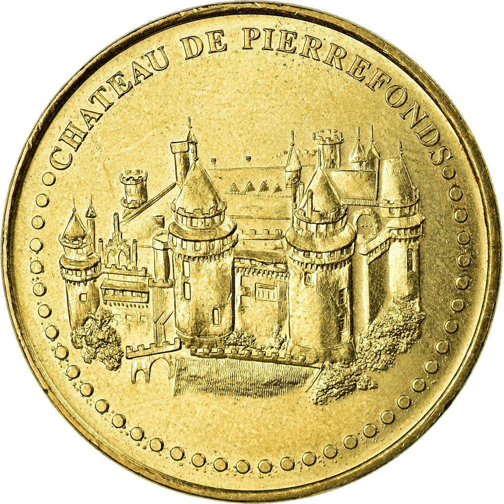 Francia, Token, Touristic token, Pierrefonds - Chateau n°2, Arts & Culture