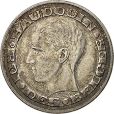 Belgium, 50 Francs, 50 Frank, 1958, EF(40-45), Silver, KM:150.1