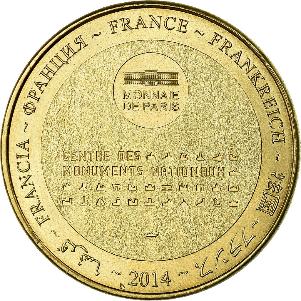 Francja, Token, Żeton turystyczny, Paris - Le Panthéon n°3, Sztuka i Kultura