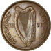 Coin, IRELAND REPUBLIC, Penny, 1928, AU(55-58), Bronze, KM:3