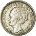Monnaie, Pays-Bas, Wilhelmina I, 25 Cents, 1944, SUP, Argent, KM:164