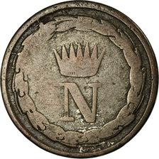 Münze, Italien Staaten, KINGDOM OF NAPOLEON, Napoleon I, 10 Centesimi, 1810