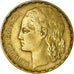 Coin, Spain, Peseta, 1937, Madrid, EF(40-45), Brass, KM:755