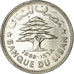 Munten, Libanon, 50 Piastres, 1968, ZF, Nickel, KM:28.1