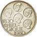Belgium, 500 Francs,1980, Brussels, AU(50-53), Silver Clad Copper, KM 161