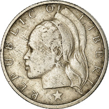 Coin, Liberia, 25 Cents, 1968, VF(30-35), Copper-nickel, KM:16a.2