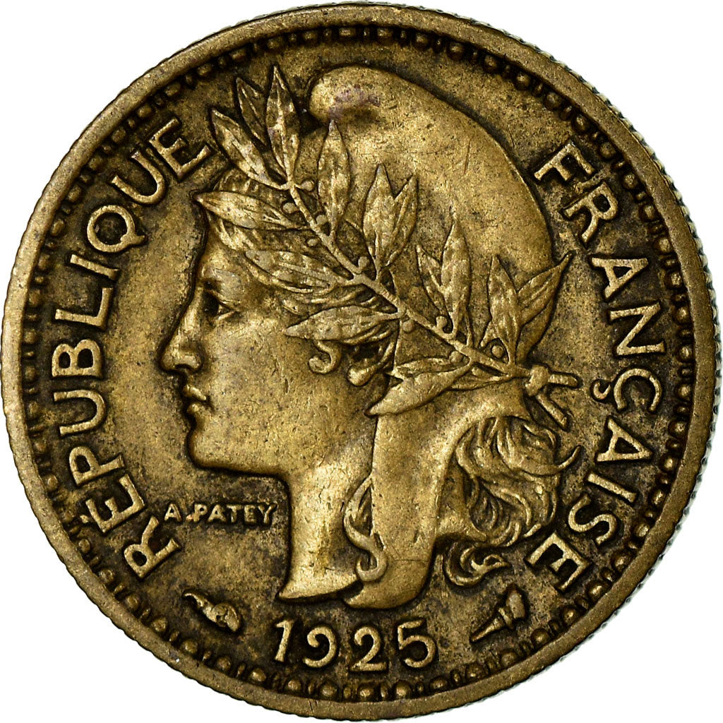 Coin, Cameroon, 50 Centimes, 1925, Paris, EF(40-45), Aluminum-Bronze, KM:1