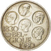 Belgium, 500 Francs,1980, Brussels, AU(50-53), Silver Clad Copper, KM 161