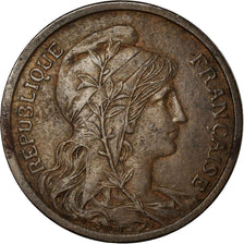 Münze, Frankreich, Dupuis, 2 Centimes, 1901, Paris, S+, Bronze, KM:841