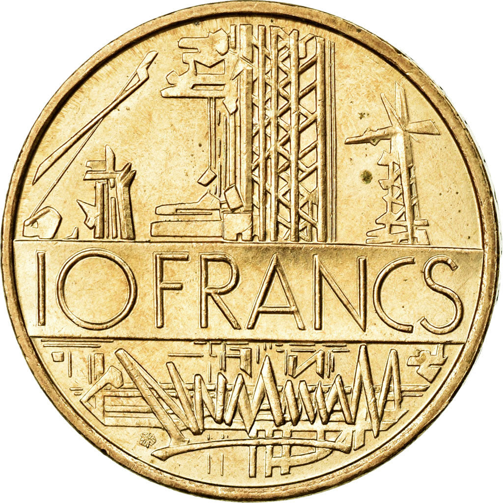 Monnaie, France, Mathieu, 10 Francs, 1987, SUP, Nickel-brass, KM:940