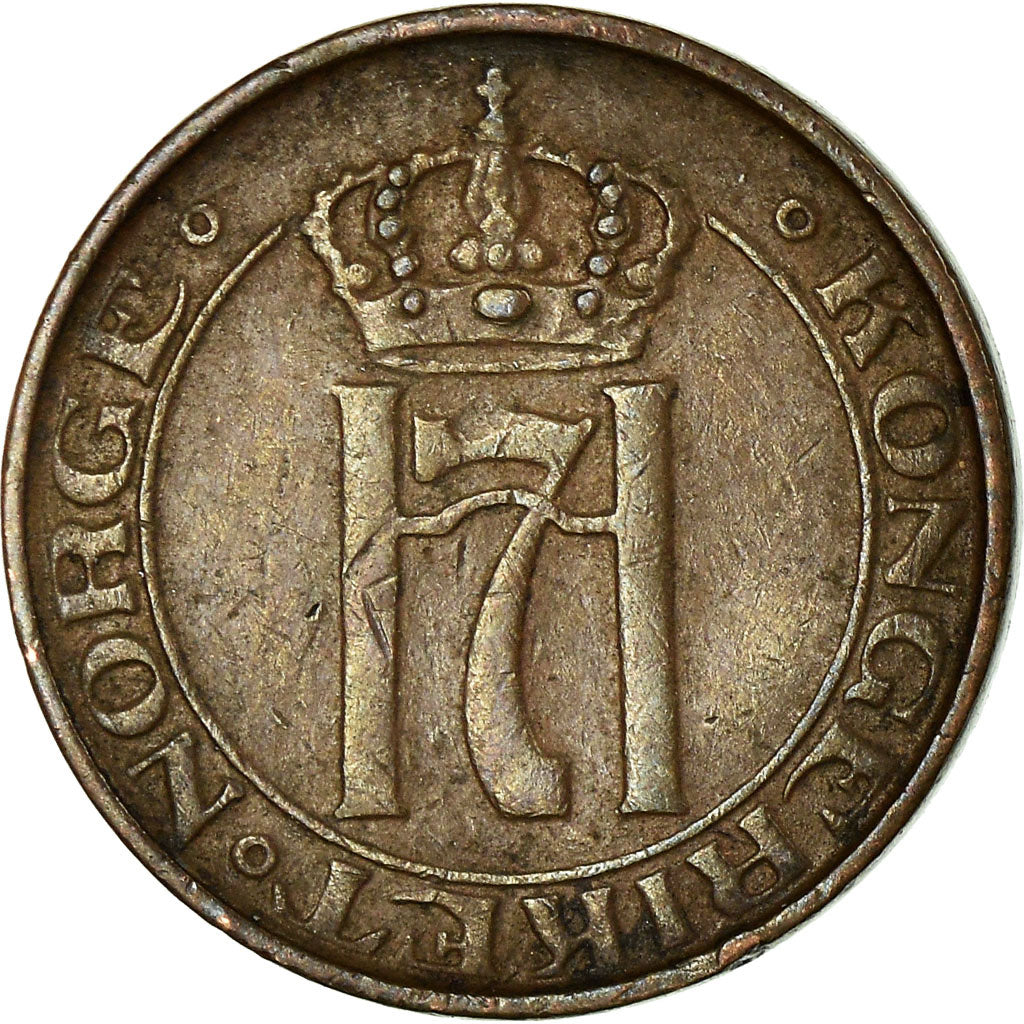 Coin, Norway, Haakon VII, Ore, 1946, EF(40-45), Bronze, KM:367