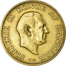 Coin, Denmark, Frederik IX, 2 Kroner, 1955, Copenhagen, EF(40-45)