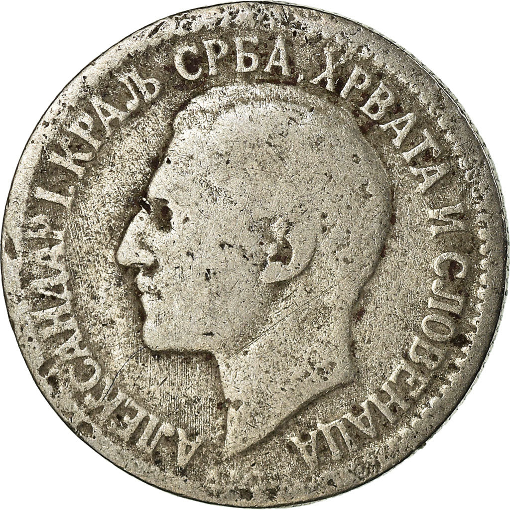 Coin, Yugoslavia, Alexander I, 50 Para, 1925, MS(63), Nickel-Bronze, KM:4