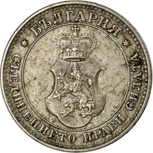 Coin, Bulgaria, 10 Stotinki, 1912, VF(30-35), Copper-nickel, KM:25