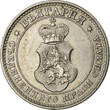 Coin, Bulgaria, 10 Stotinki, 1912, AU(55-58), Copper-nickel, KM:25