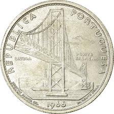Coin, Portugal, 20 Escudos, 1966, Lisbon, AU(55-58), Silver, KM:592