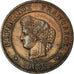 Coin, France, Cérès, 5 Centimes, 1872, Paris, VF(30-35), Bronze, KM:821.1