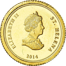 Monnaie, Saint Helena, 25 Pence, 2014, British Royal Mint, Napoléon Bonaparte