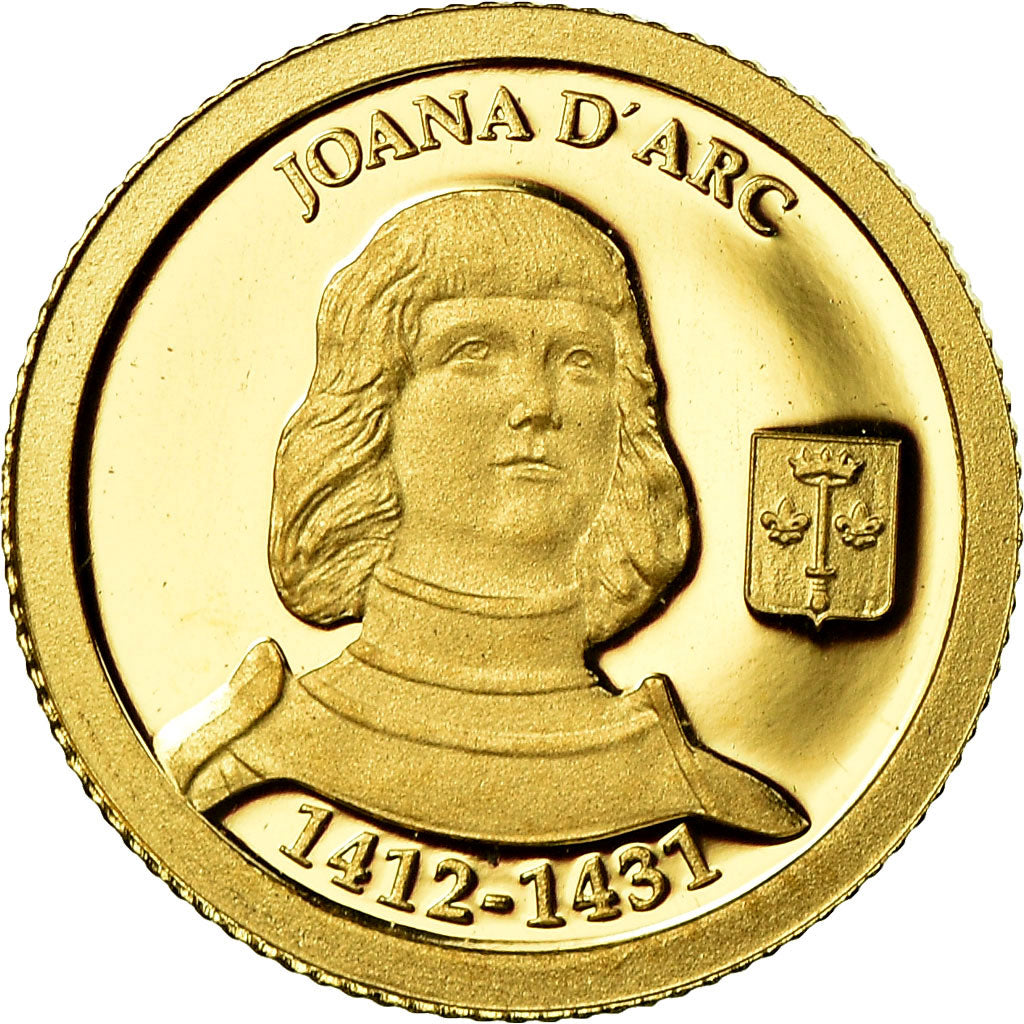 Moneta, Andorra, Diner, 2012, Jeanne d'Arc, FDC, Oro