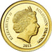 Coin, Solomon Islands, 5 Dollars, 2013, Nefertiti, MS(65-70), Gold