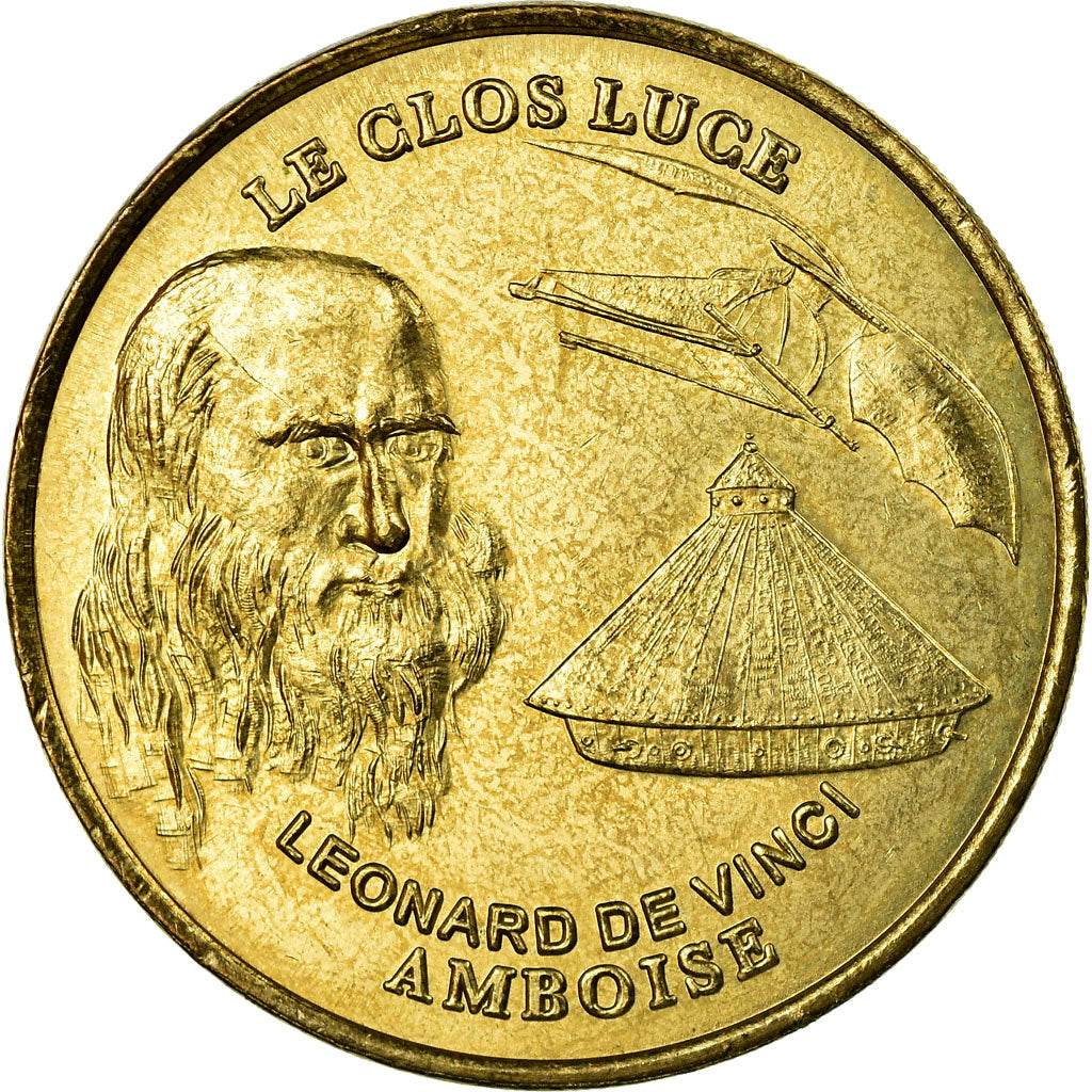Francia, Token, Touristic token, Amboise - Le Clos Lucé, Arts & Culture, 2005