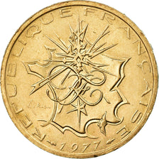 Munten, Frankrijk, Mathieu, 10 Francs, 1977, PR, Nickel-brass, KM:940