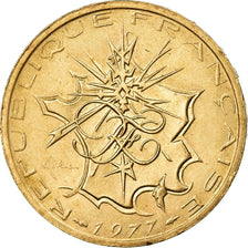 Coin, France, Mathieu, 10 Francs, 1977, AU(55-58), Nickel-brass, KM:940